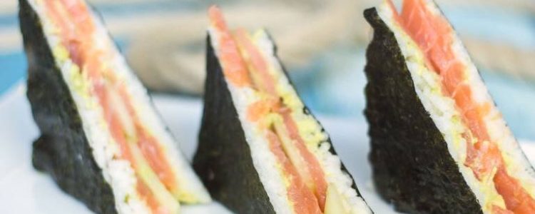 Easy sushi sandwich