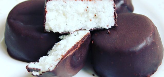 Dolcetti al cocco e cioccolato